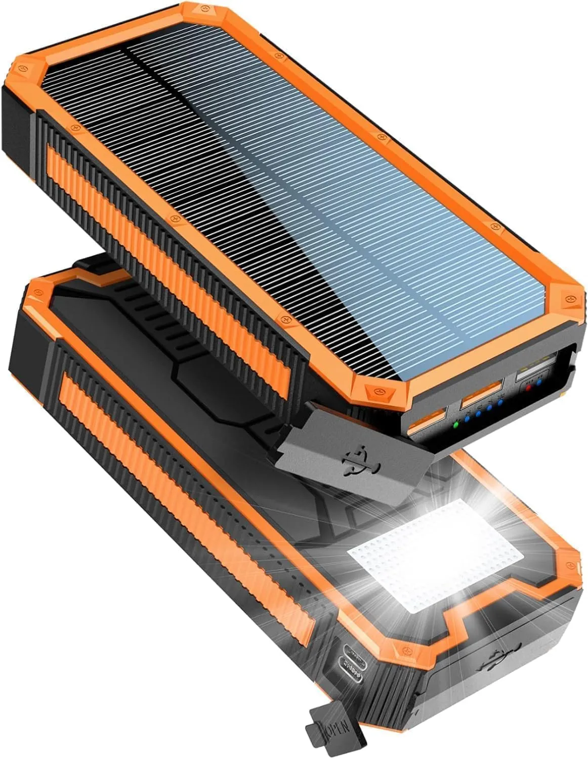 Cargadores solares para camping